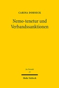 Bild: Nemo-tenetur und Verbandssanktionen - Mohr Siebeck