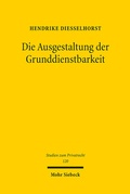 Abbildung von: Die Ausgestaltung der Grunddienstbarkeit - Mohr Siebeck