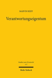 Abbildung von: Verantwortungseigentum - Mohr Siebeck