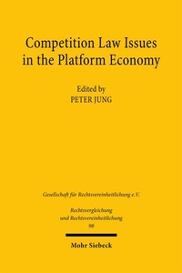 Abbildung von: Competition Law Issues in the Platform Economy - Mohr Siebeck