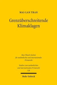 Abbildung von: Grenzüberschreitende Klimaklagen - Mohr Siebeck