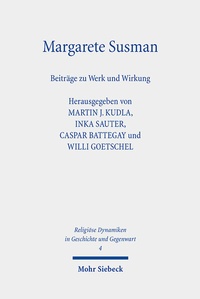 Abbildung von: Margarete Susman - Mohr Siebeck