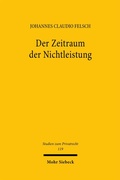 Abbildung von: Der Zeitraum der Nichtleistung - Mohr Siebeck