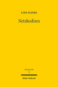 Abbildung von: Netzkodizes - Mohr Siebeck