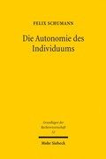 Abbildung von: Die Autonomie des Individuums - Mohr Siebeck
