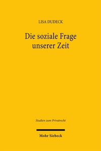 Abbildung von: Die soziale Frage unserer Zeit - Mohr Siebeck