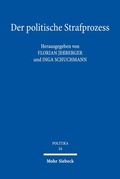 Bild: Der politische Strafprozess - Mohr Siebeck