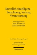 Abbildung von: Künstliche Intelligenz - Zurechnung, Vertrag, Verantwortung - Mohr Siebeck