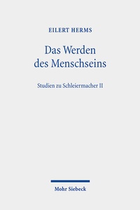 Abbildung von: Das Werden des Menschseins - Mohr Siebeck