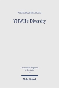 Bild: YHWH's Diversity - Mohr Siebeck