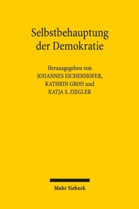 Abbildung von: Selbstbehauptung der Demokratie - Mohr Siebeck