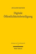 Abbildung von: Digitale Öffentlichkeitsbeteiligung - Mohr Siebeck