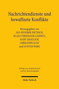 Abbildung von: Nachrichtendienste und bewaffnete Konflikte - Mohr Siebeck