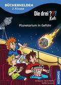 Cover: Die drei ??? Kids, B&uuml;cherhelden 2. Klasse, Planetarium in Gefahr - Kosmos