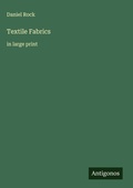 Cover: Textile Fabrics - Antigonos Verlag