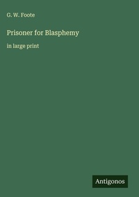 Enlarge image Cover: Prisoner for Blasphemy - Antigonos Verlag