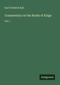 Cover: Commentary on the Books of Kings - Antigonos Verlag