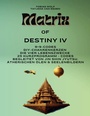 Cover: MATRIX OF DESTINY - BoD - Books on Demand