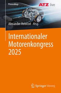 Bild vergrößern Bild: Internationaler Motorenkongress 2025 - Springer Vieweg