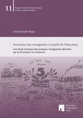 Cover: Formation des enseignants et qualit&eacute; de l'&eacute;ducation - University of Bamberg Press