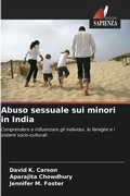 Cover: Abuso sessuale sui minori in India - Edizioni Sapienza