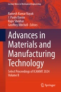 Cover: Advances in Materials and Manufacturing Technology - Springer