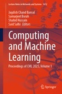 Cover: Computing and Machine Learning - Springer