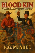 Cover: Blood Kin (Jake Lazarus Western Mysteries, #3) - K.G. McAbee