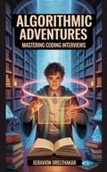 Cover: Algorithmic Adventures: Mastering Coding Interviews - Xeravion Drelthakar