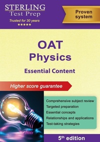 Enlarge image Cover: OAT Physics Essential Content - Sterling Test Prep