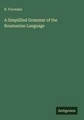 Cover: A Simplified Grammar of the Roumanian Language - Antigonos Verlag