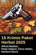 Cover: 15 Krimis Paket Herbst 2025 - Alfredbooks