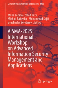 Abbildung von: AISMA-2025: International Workshop on Advanced Information Security Management and Applications - Springer