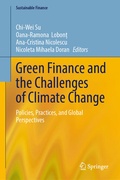 Cover: Green Finance and the Challenges of Climate Change - Springer