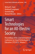 Cover: Smart Technologies for an All-Electric Society - Springer