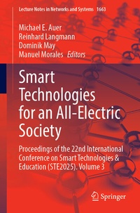 Abbildung von: Smart Technologies for an All-Electric Society - Springer