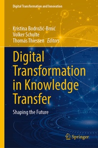 Abbildung von: Digital Transformation in Knowledge Transfer - Springer
