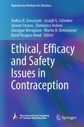 Cover: Ethical, Efficacy and Safety Issues in Contraception - Springer