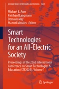 Cover: Smart Technologies for an All-Electric Society - Springer