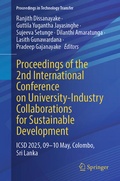 Cover: Proceedings of the 2nd International Conference on University-Industry Collaborations for Sustainable Development - Springer