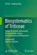Cover: Biosystematics of Triticeae - Springer
