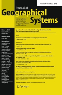 Abbildung von: Journal of Geographical Systems - Springer