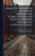 Cover: Sammlung der besten deutschen prosaischen Schriftsteller und Dichter, hundert und ein und achtzigster Theil - Hutson Street Press