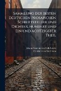 Cover: Sammlung der besten deutschen prosaischen Schriftsteller und Dichter, hundert und ein und achtzigster Theil - Hutson Street Press