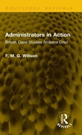 Cover: Administrators in Action - Routledge