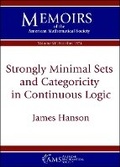 Cover: Strongly Minimal Sets and Categoricity in Continuous Logic - American Mathematical Society