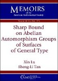 Cover: Sharp Bound on Abelian Automorphism Groups of Surfaces of General Type - American Mathematical Society