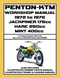 Abbildung von: PENTON - KTM 1972-1975 JACKPINER 175cc - HARE 250cc - MINT 400cc WORKSHOP MANUAL AND PARTS MANUALS - Veloce Enterprises, Inc.
