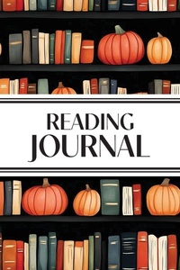 Abbildung von: Reading Journal (Watercolor Pumpkins in Bookshelves) - Revive Stationery
