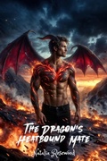 Cover: The Dragon's Heatbound Mate: A Dark Reverse Harem Omegaverse Dragon Shifter Romance (Wings of Fire and Fate) - Natalia Rosewood